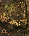 The Mountain Brook by Albert Bierstadt